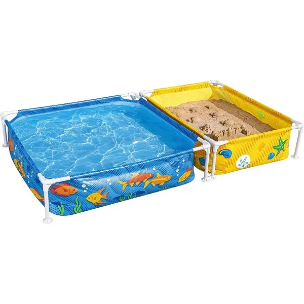 Bestway My First Frame Above Ground Pool and Sand Pit Combo 2.13m x 1.22m x 30.5cm - 561CF